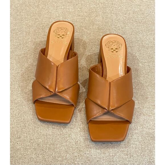 Vince Camuto Women's Seedanta Block Heel Sandal Heeled Size 8 - Picture 2 of 9